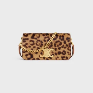 MULTIPOCHETTE in PONY CALFSKIN WITH LEOPARD PRINT