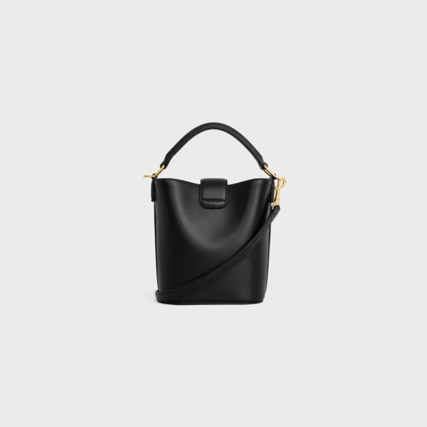 MINI BUCKET LOUISE in smooth calfskin