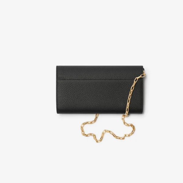 B Shield Chain Strap Wallet