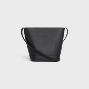 SMALL BUCKET CUIR TRIOMPHE in Grained calfskin