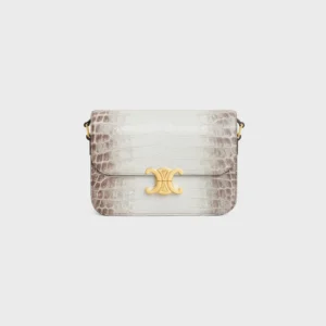 CLASSIQUE TRIOMPHE BAG in Niloticus Crocodile