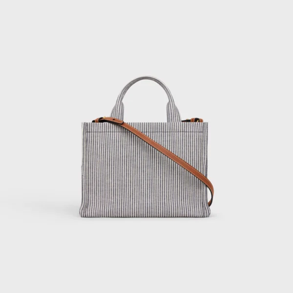 small cabas thais in STRIPED TEXTILE