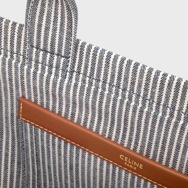 small cabas thais in STRIPED TEXTILE