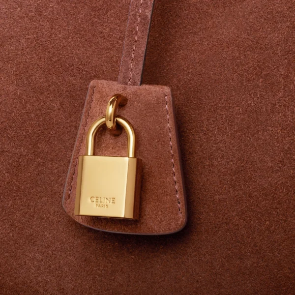 CELINE CONTI BAG in SUEDE CALFSKIN