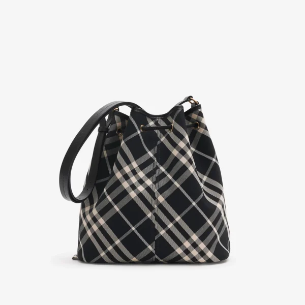 Medium Check Bucket Bag