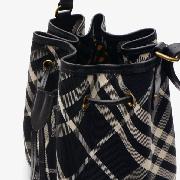 Medium Check Bucket Bag