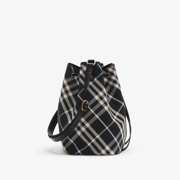 Medium Check Bucket Bag